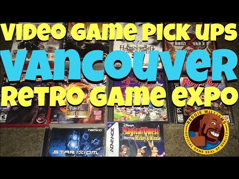 Video game pick ups Vancouver B.C. Retro game expo