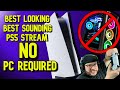 BEST PS5 Stream setup with Just the PS5  No PC Required!