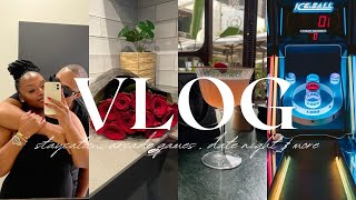 VLOG:Staycation,game night +date night ,time with my boyfriend & more | SOUTH AFRICAN YOUTUBER