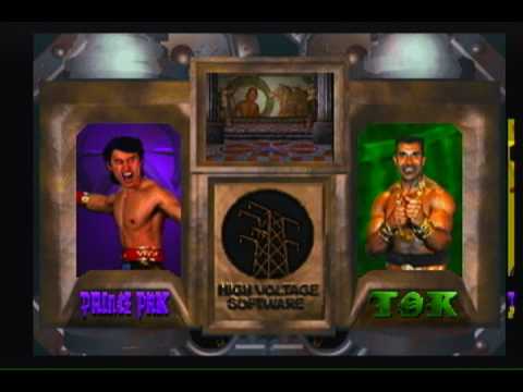 thea realm fighters atari jaguar trf mortal kombat 3 clone