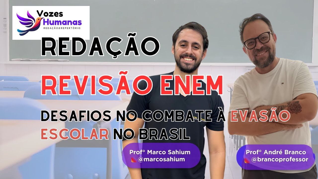 REDAÇÃO FEITA/REV. ENEM(exemplo)/Desafios no combate à evasão escolar no Brasil