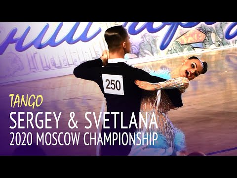 Sergey Saushev & Svetlana Achapkina = Tango = 2020 Moscow Сhampionship