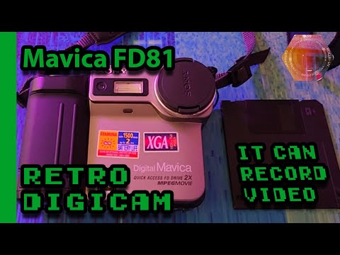 Floppy Disk Video Camera | Sony MVC-FD81 Digital Mavica