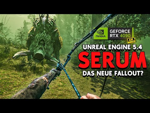 NEUES POSTAPOKALYPTISCHES SPIEL WIE FALLOUT IN UNREAL ENGINE 5❗🐰 Serum Deutsch (Exklusive Preview)