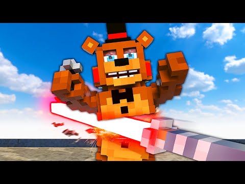 Lightsaber SLICES Through FNAF Animatronics - Teardown Mods Gameplay