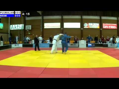 Judon SM 2014: M-100: PUUMALAINEN - NIEMI