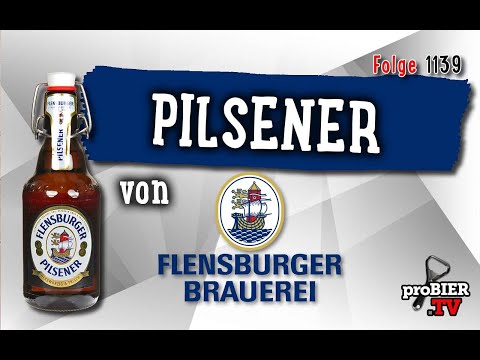 Pilsener von Flensburger | proBIER.TV - Craft Beer Review #1139 [4K]