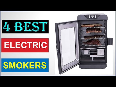 🌟🌟Top 4 BEST ELECTRIC SMOKERS OF 2024 [you can buy]🌟🌟