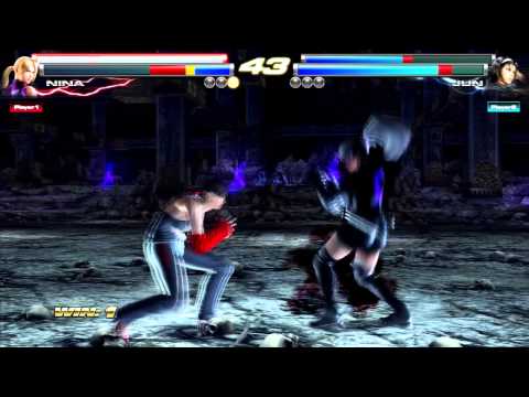 Tekken Tag 2 | GAGGUNI (Anna, Nina) vs (Asuka, Jun) GIGA FANTASY | V464