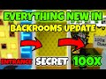 *NEW*😮EVERYTHING NEW IN THE BIG BACKROOMS UPDATE! Pet Simulator 99!