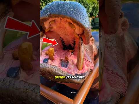 This Hippo Thought He Was Getting Food 😲.