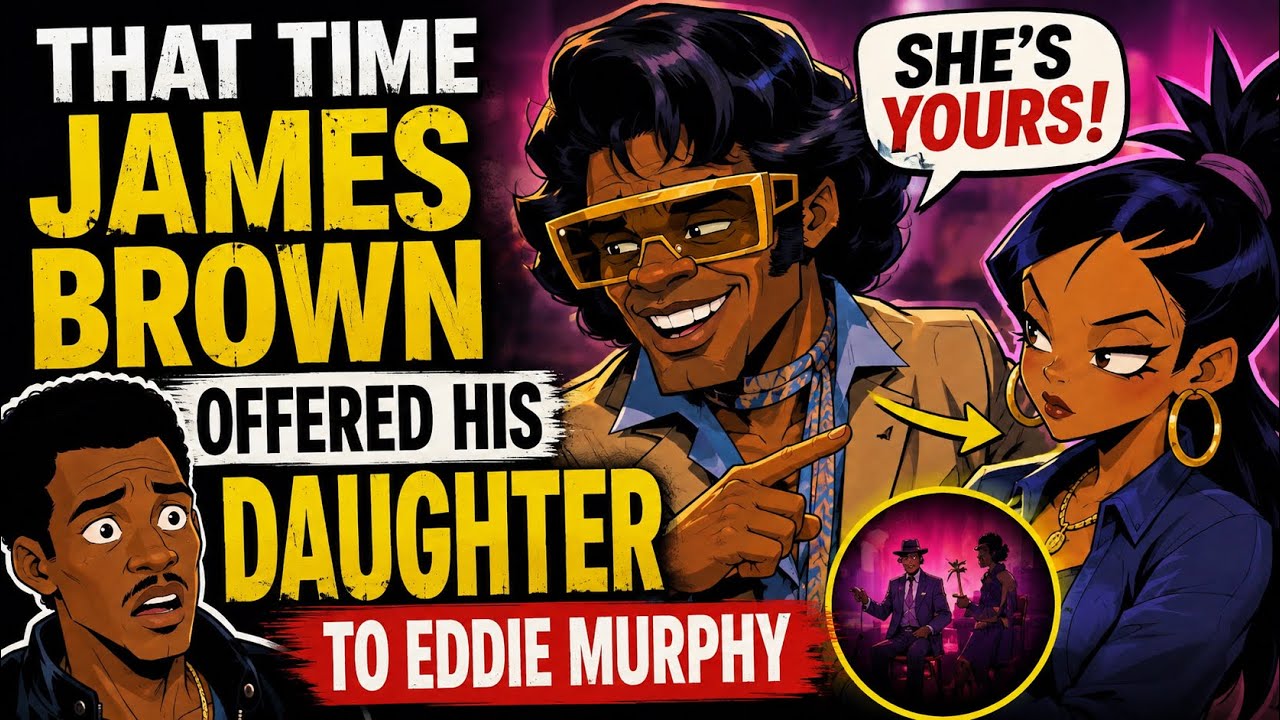“That Time James Brown Offered His Daughter to Eddie Murphy” #jamesbrown #eddiemurphy #animated
