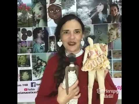 Apresentação do canal artesanato bonecas