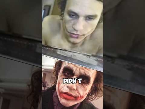 They Laughed at Heath Ledger… Then this happens #joker #heathledger