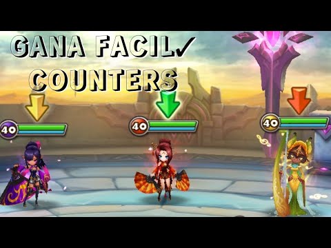COUNTERS MARTINA SHAINA TRIANA / HWADAM SUMMONERS WAR
