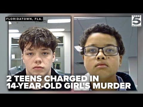 Two teens charged in brutal murder of 14 year old girl in Northwest Florida