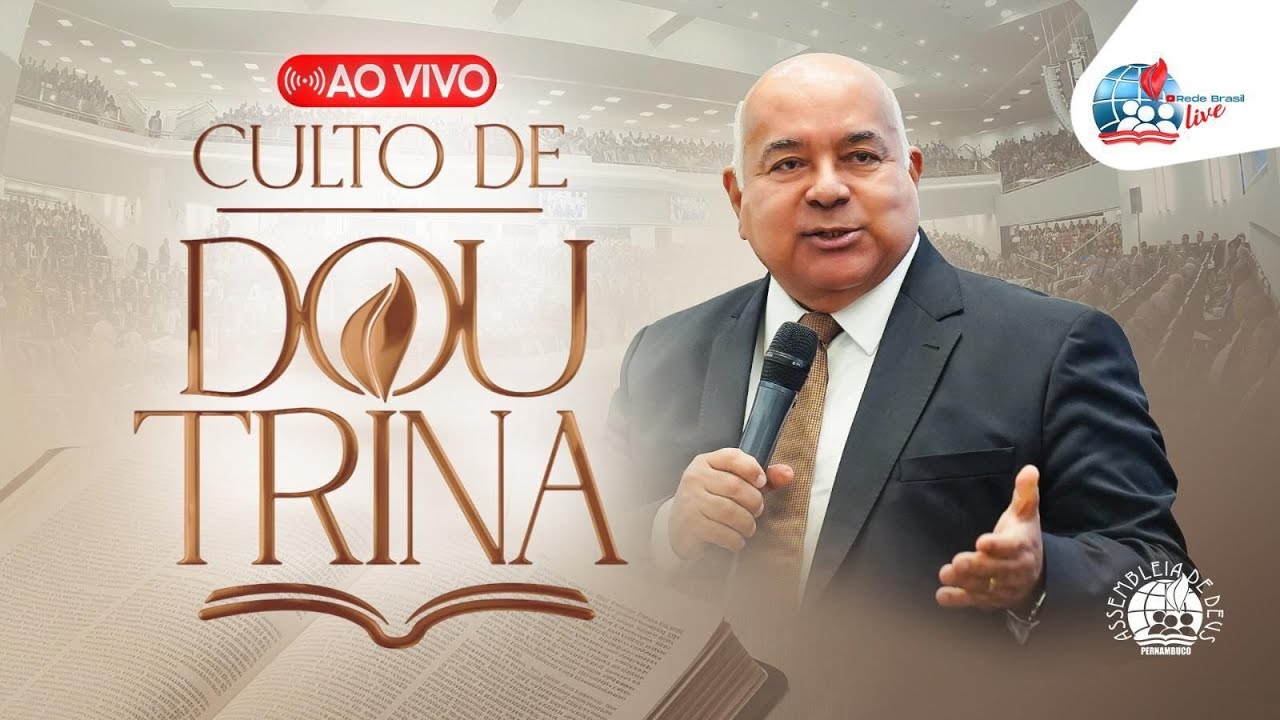 AO VIVO - CULTO DE DOUTRINA NA IEADPE- 26/05/25 | IEADPE
