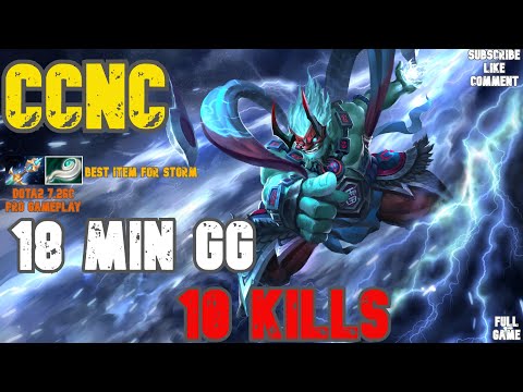 CCnC Storm Spirit  Classic Build Eul's and Kaya Ownage pro gameplay