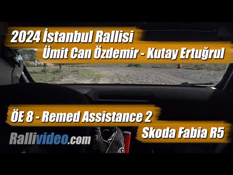 INCAR // 2024 İstanbul Rallisi / Ümit Can Özdemir - Kutay Ertuğrul / ÖE 8 - Remed Assistance 2