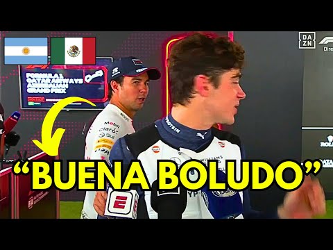 Lo Que No Viste: La Broma de CHECO PÉREZ a FRANCO COLAPINTO  | Clasificación Baku Azerbaiyán 2024