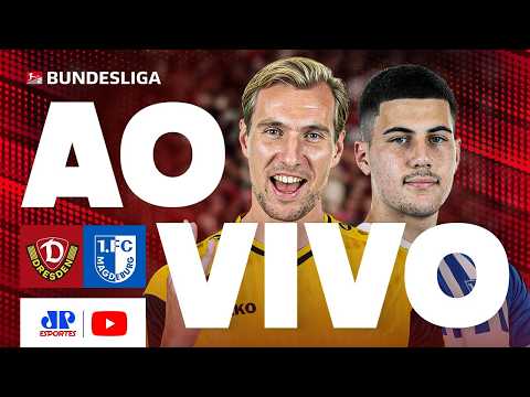 DYNAMO DRESDEN X MAGDEBURG | AO VIVO E COM IMAGENS | BUNDESLIGA 2 | 8ª RODADA