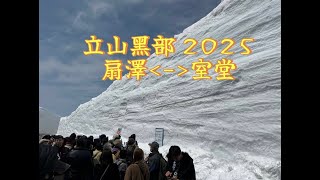 立山黑部 2025 即日扇澤往返室堂