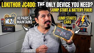Ultimate Car Battery Solution? Lokithor JC400 (Jump Starter + Repair)