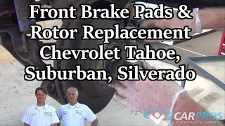 Brake Pad and Rotor Replacement