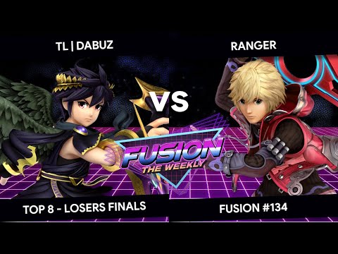 Fusion #134 - Dabuz (Dark Pit) vs Ranger (Shulk) - Top 8 - Losers Finals
