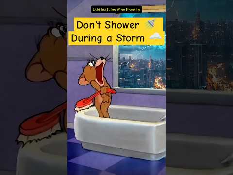 Why You Should Never Shower During a Thunder Storm? 🙀