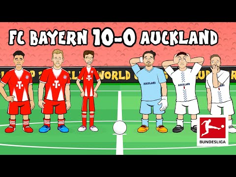 MUSIALA HATTRICK IN 17 MINUTES 🤯 FC Bayern München 10-0 Auckland City | powered by 442oons