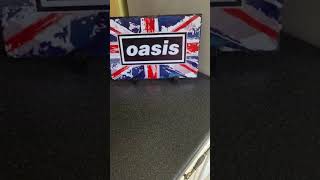 Oasis on grey slate #oasislive #oasislive #liamgallagher #noelgallagher #britpop