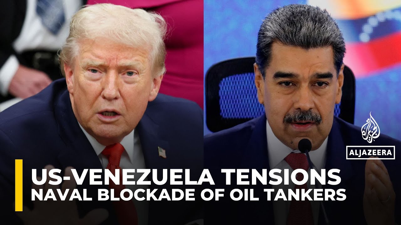 Trump orders blockade of sanctioned Venezuelan oil tankers, Maduro slams 'grotesque threat'