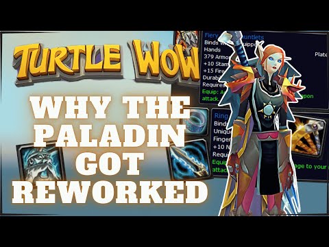 Why Turtle WoW Changed Their Paladin's Kit... AGAIN [Part 1]