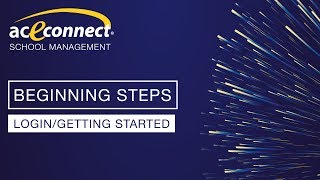 aceconnect School Management: Login/Getting Started