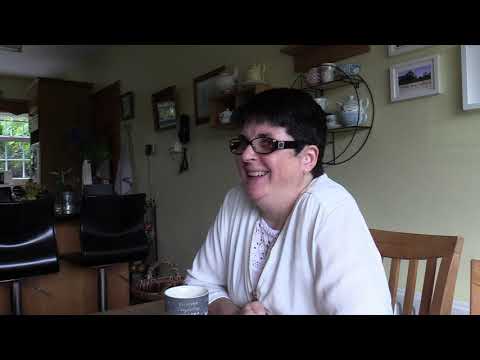 Michael Croghan chats to Therese (Durkin) Clancy