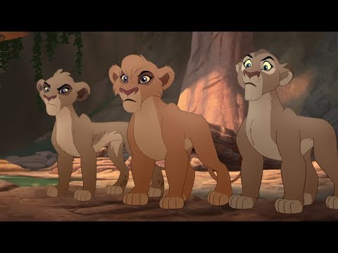 Vitani in Lion Guard Lair-Return to the PrideLands