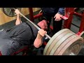 500lb heavy reverse grip tricep day | Mike O’Hearn