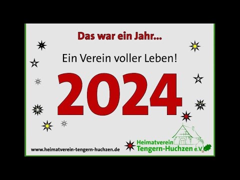 Das Jahr 2024 im Heimatverein Tengern-Huchzen e.V.