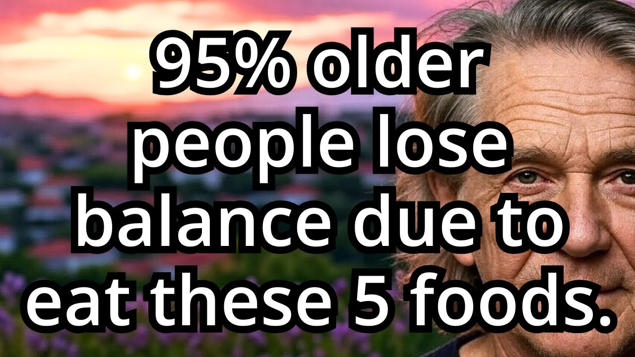 99% of Seniors Are at Risk of Losing Balance Due to Eating These 5 Foods You Can Avoid.