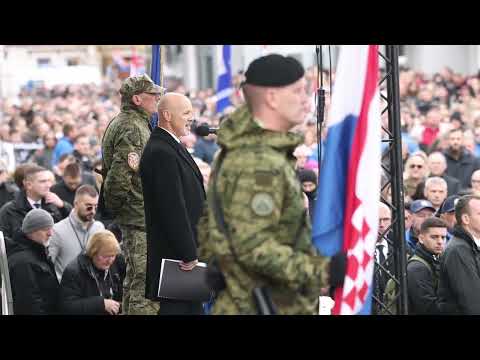 Mimohod Kolona sjećanja povodom Dana sjećanja na žrtvu Vukovara i Škabrnje