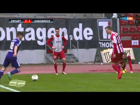 33. Spieltag: FC Rot-Weiß Erfurt - VfL Osnabrück 4:2 | Dritte Liga 2015/2016