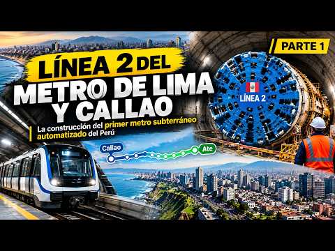 How is Peru's first underground subway being built?