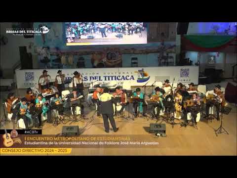 Estudiantina José María Arguedas en Brisas del Titicaca dic 2024