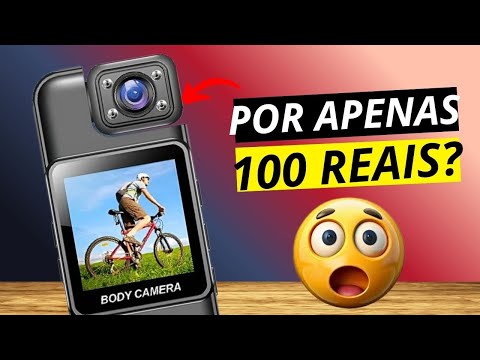 Câmera Corporal 4k Portátil Com Gravação Vale a pena comprar em 2025??