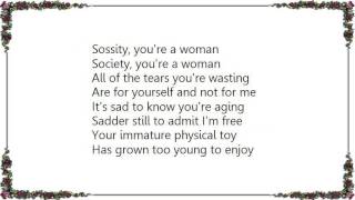 Jethro Tull - Sossity You&#39;re a Woman Lyrics