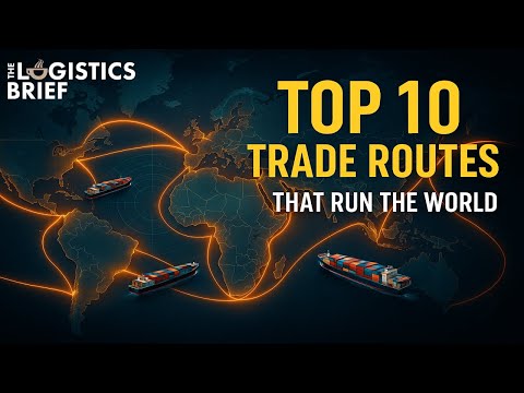 Top 10 Ocean Routes That Move the World!
