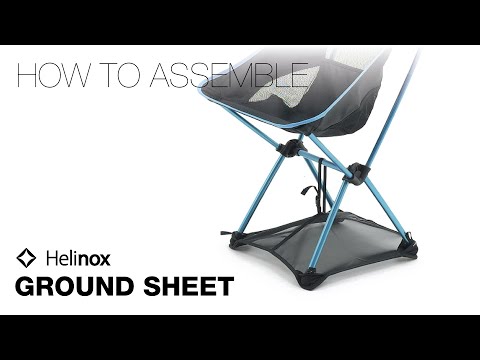 Як встановити підставку Helinox Ground Sheet для стільця