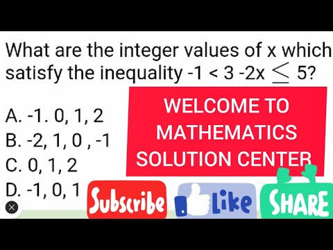 INEQUALITY JAMB QUESTION @mathematicssolutioncenter9778