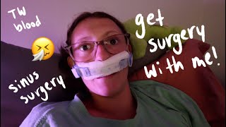 Get SURGERY With Me! Sinus Surgery & Recovery Vlog | Kelli Maple